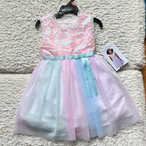 Jona Michelle sequins and tulle formal dress